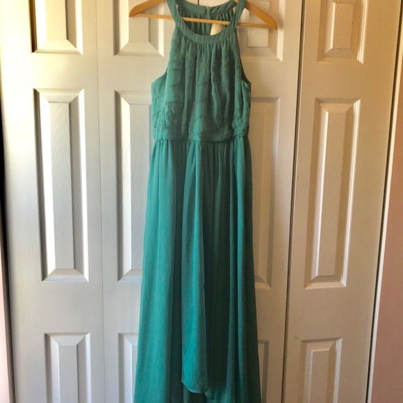 ModCloth Brave New Whirl dress Fern Medium - Picture 2 of 3